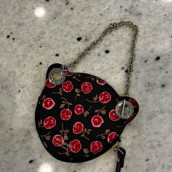 Kate Spade Run Wild Leopard Coin Purse - Picture 2 of 4